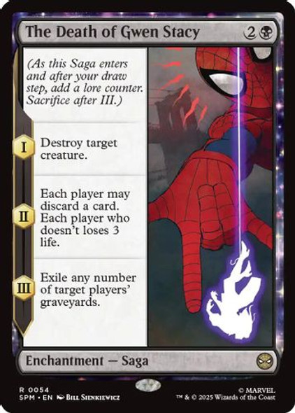 [SPM-0054](R) The Death of Gwen Stacy (Foil)