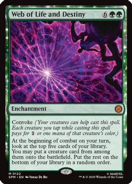 [SPM-0122](M) Web of Life and Destiny (Foil)