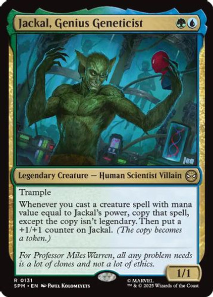 [SPM-0131](R) Jackal, Genius Geneticist (Foil)