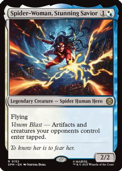 [SPM-0152](R) Spider-Woman, Stunning Savior (Foil)