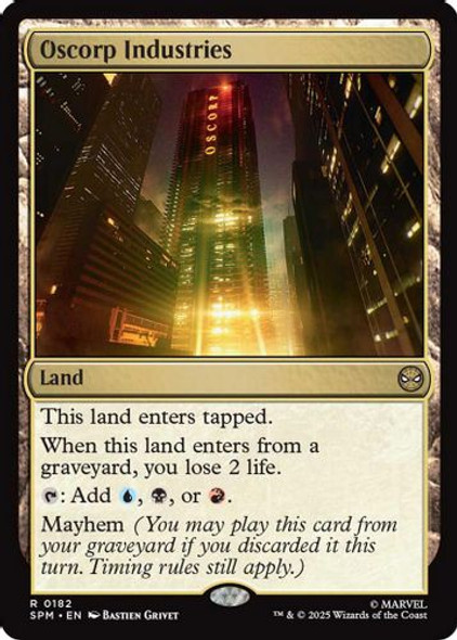 [SPM-0182](R) Oscorp Industries (Foil)
