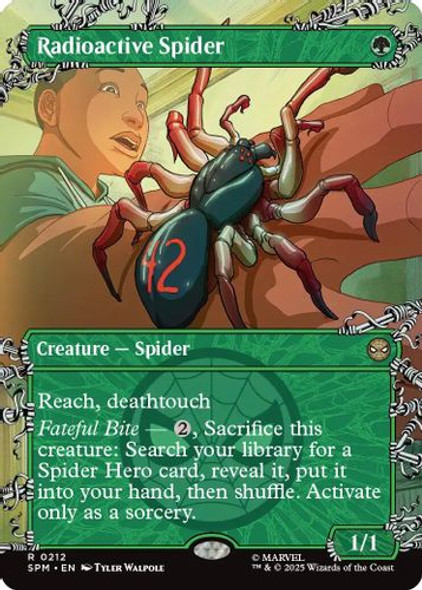 [SPM-0212](R) Radioactive Spider (Borderless) (Foil)