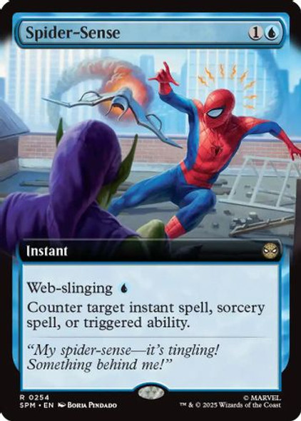 [SPM-0254](R) Spider-Sense (Extended Art) (Foil)