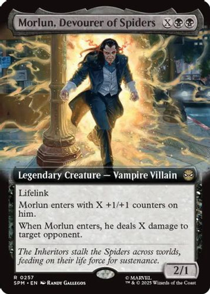 [SPM-0257](R) Morlun, Devourer of Spiders (Extended Art) (Foil)