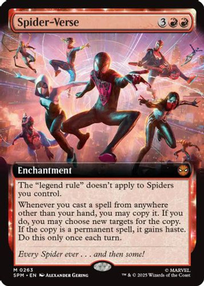 [SPM-0263](M) Spider-Verse (Extended Art) (Foil)