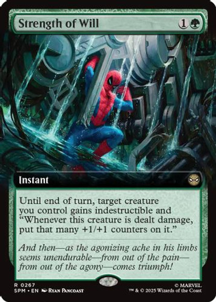 [SPM-0267](R) Strength of Will (Extended Art) (Foil)