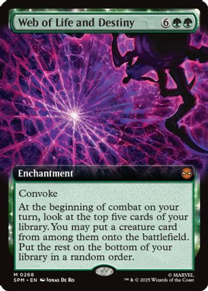 [SPM-0268](M) Web of Life and Destiny (Extended Art) (Foil)
