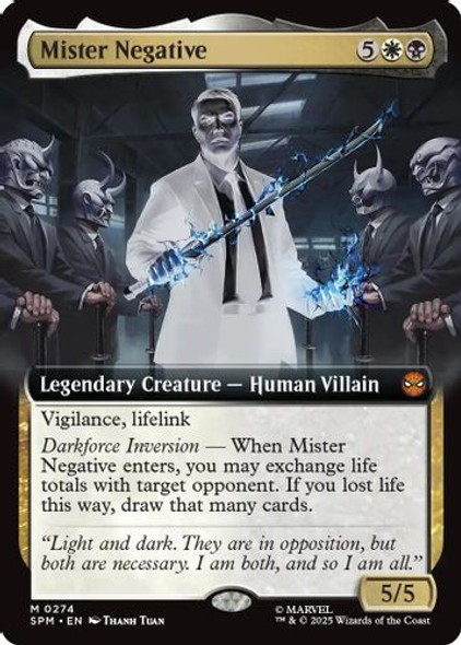 [SPM-0274](M) Mister Negative (Extended Art) (Foil)