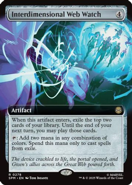 [SPM-0278](R) Interdimensional Web Watch (Extended Art) (Foil)