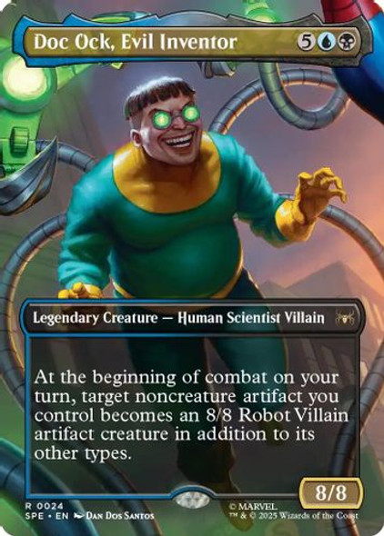 [SPE-0024](R) Doc Ock, Evil Inventor (Borderless)