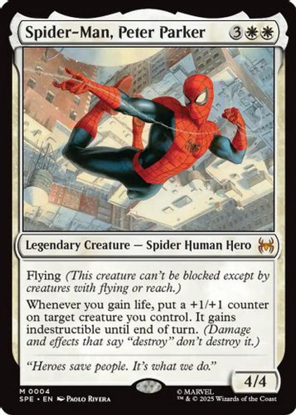 [SPE-0004](M) Spider-Man, Peter Parker (Foil)