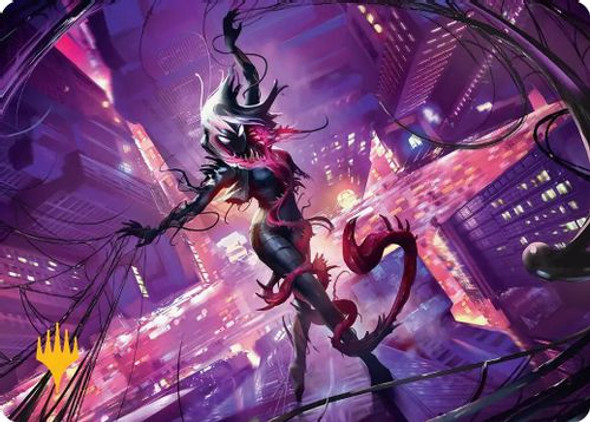 [SPMART-0008](S) Gwenom, Remorseless Art Card (Signature Art Card)
