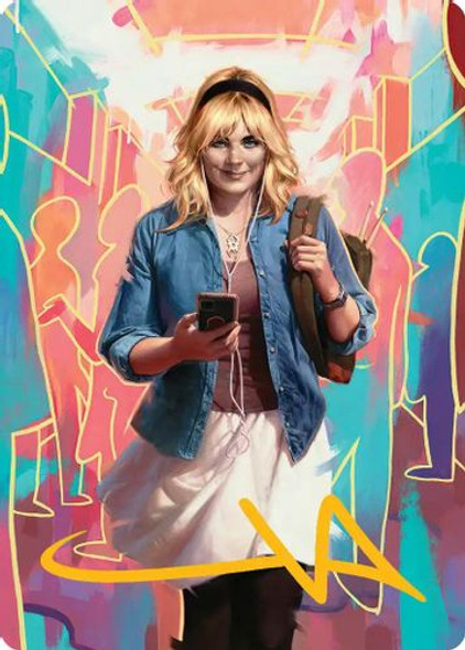 [SPMART-0013](S) Gwen Stacy Art Card (Signature Art Card)