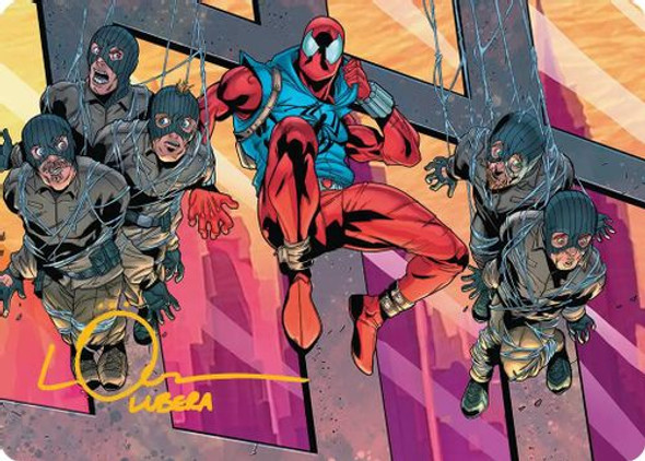 [SPMART-0038](S) Scarlet Spider, Ben Reilly Art Card (Signature Art Card)