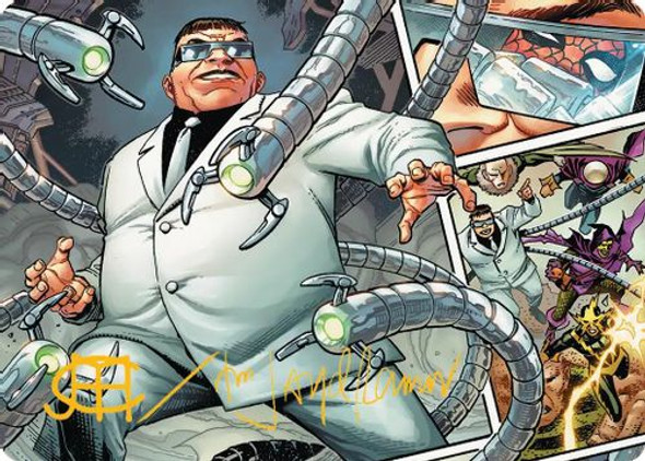 [SPMART-0048](S) Doctor Octopus, Master Planner Art Card (Signature Art Card)
