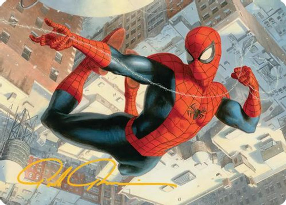 [SPMART-0053](S) Spider-Man, Peter Parker Art Card (Signature Art Card)
