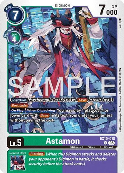 [EX10-018](R) Astamon (Foil)