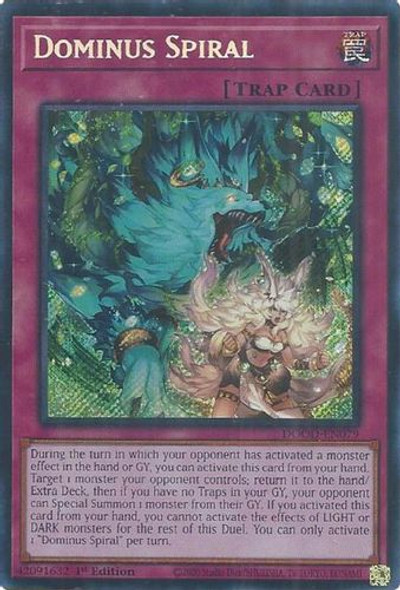 [DOOD-EN079] Dominus Spiral (Secret Rare)<1st>