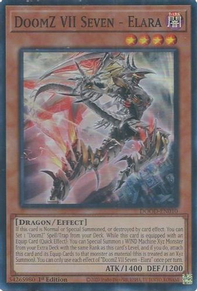 [DOOD-EN010] DoomZ VII Seven - Elara (Super Rare)<1st>