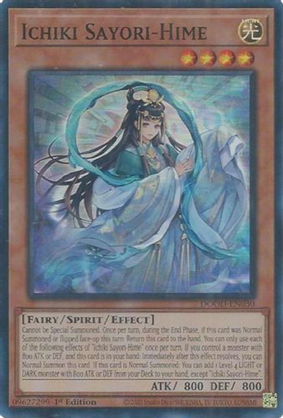 [DOOD-EN030] Ichiki Sayori-Hime (Super Rare)<1st>