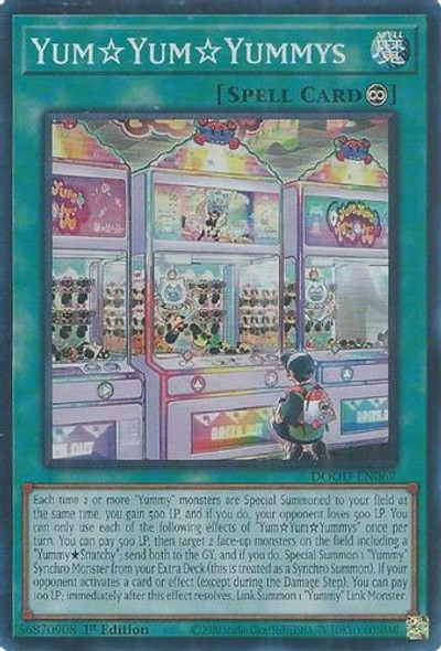 [DOOD-EN067] YumYumYummys (Super Rare)<1st>
