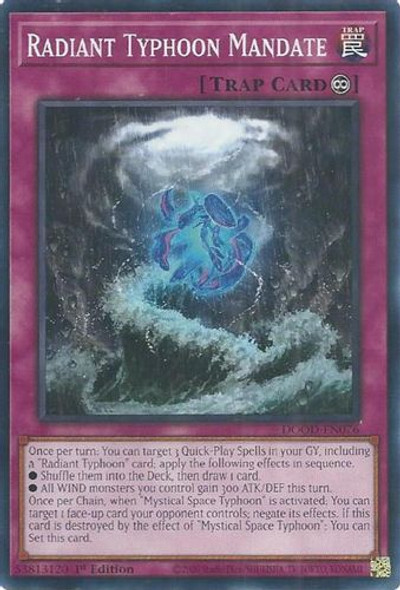 [DOOD-EN076] Radiant Typhoon Mandate (Common)<1st>