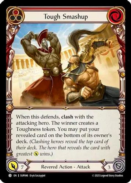 [FAB18 1st][SUP-046](C) Tough Smashup (Red)