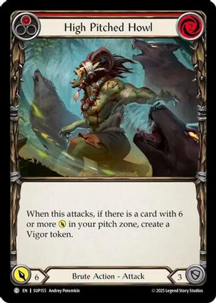 [FAB18 1st][SUP-155](C) High Pitched Howl (Red)