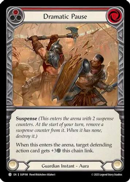 [FAB18 1st][SUP-198](C) Dramatic Pause (Red)