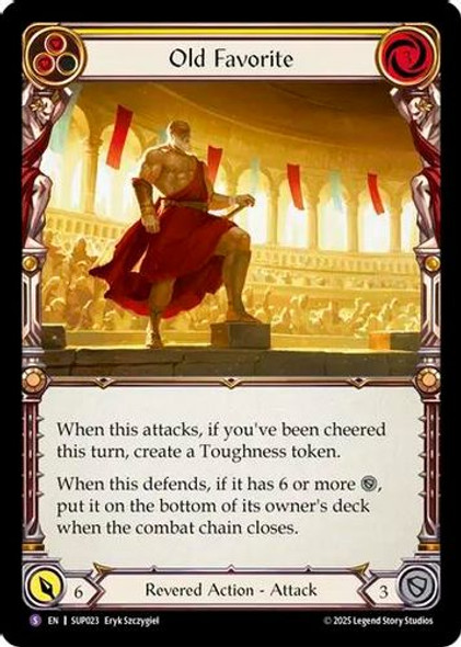 [FAB18 1st][SUP-023](SR) Old Favorite