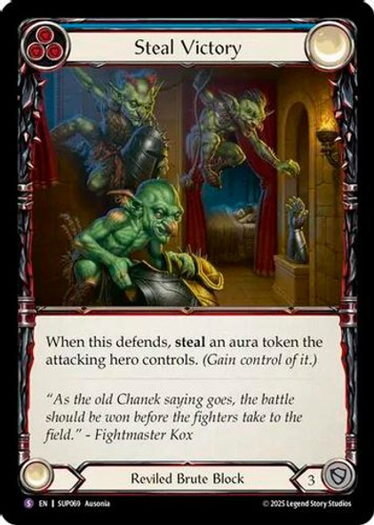 [FAB18 1st][SUP-069](SR) Steal Victory