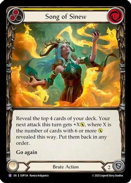 [FAB18 1st][SUP-134](SR) Song of Sinew