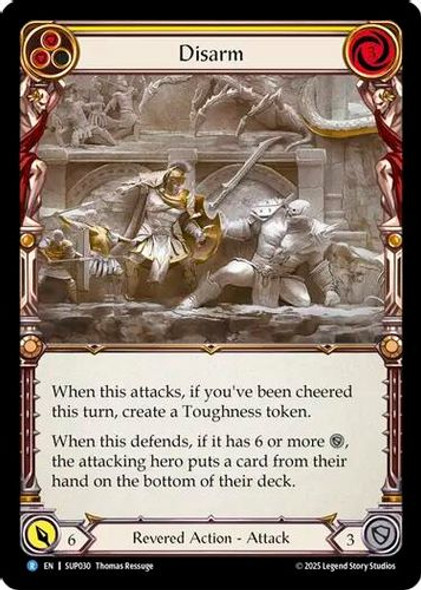 [FAB18 1st][SUP-030](R) Disarm (Rainbow Foil)