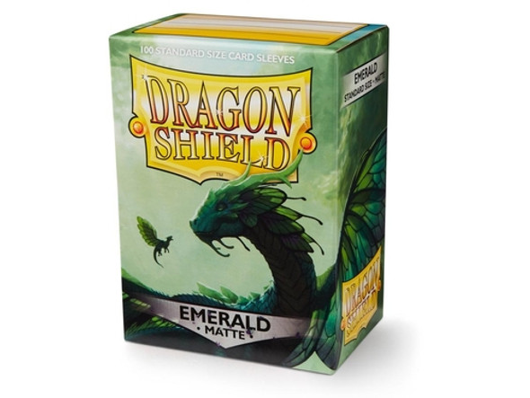 Dragon Shield MATTE (100) Emerald