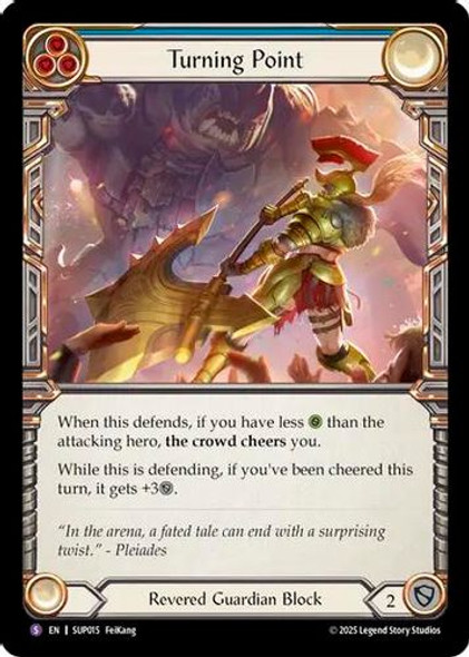 [FAB18 1st][SUP-015](SR) Turning Point (Rainbow Foil)