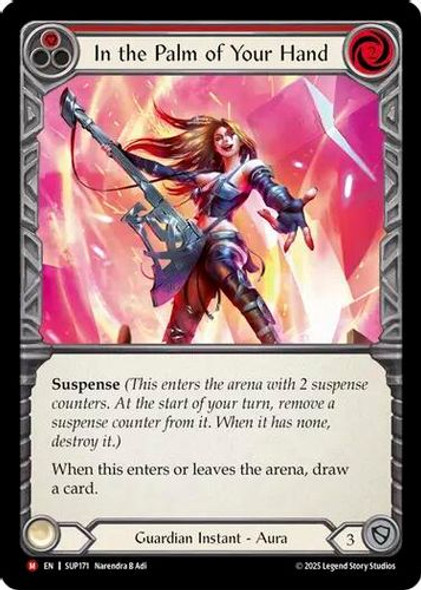 [FAB18 1st][SUP-171](M) In the Palm of Your Hand (Rainbow Foil)