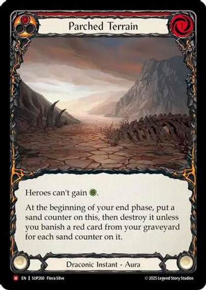 [FAB18 1st][SUP-260](M) Parched Terrain (Rainbow Foil)