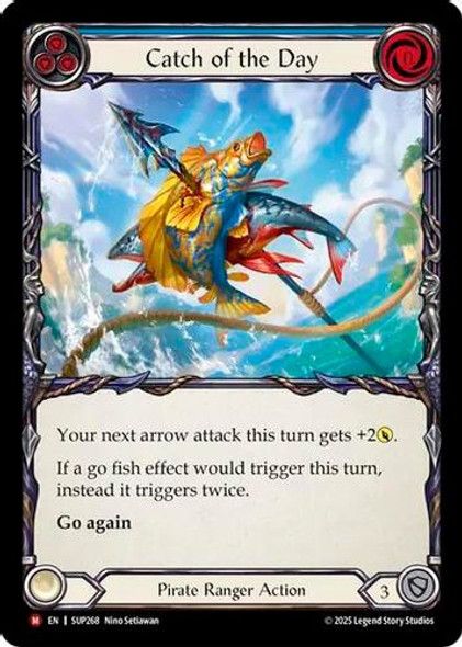 [FAB18 1st][SUP-268](M) Catch of the Day (Rainbow Foil)