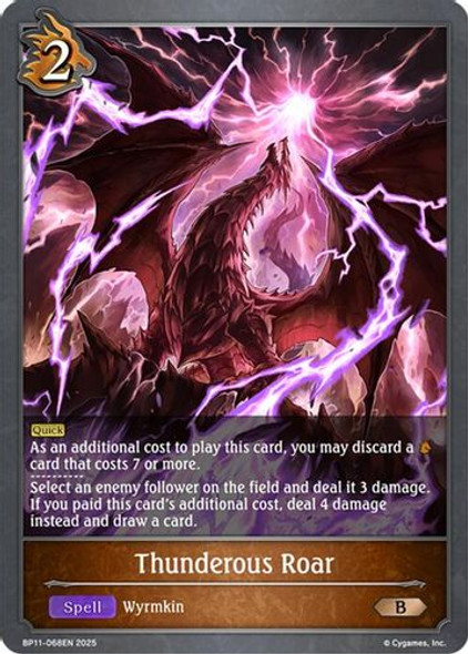 [BP11-068EN](B) Thunderous Roar