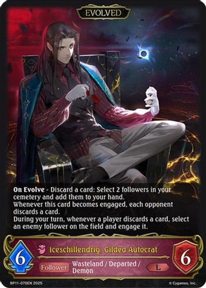 [BP11-070EN](L) Iceschillendrig, Gilded Autocrat (Evolved)