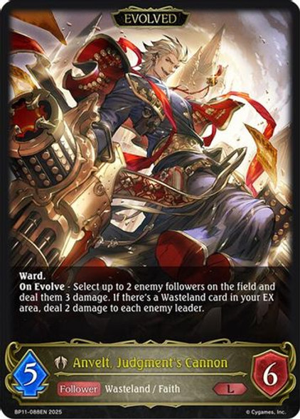 [BP11-088EN](L) Anvelt, Judgment's Cannon (Evolved)