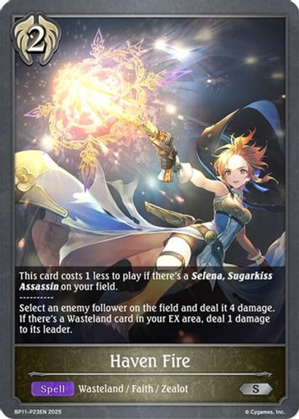 [BP11-P23EN](PS) Haven Fire (Premium Foil)