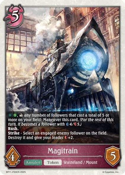 [BP11-P30EN](PT) Magtrain (Premium Foil)