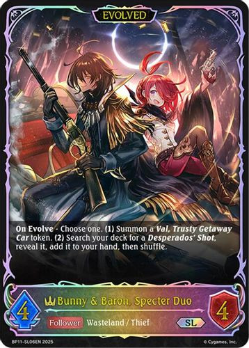 [BP11-SL06EN](SL) Bunny & Baron, Specter Duo (Evolved) (Super Legendary)
