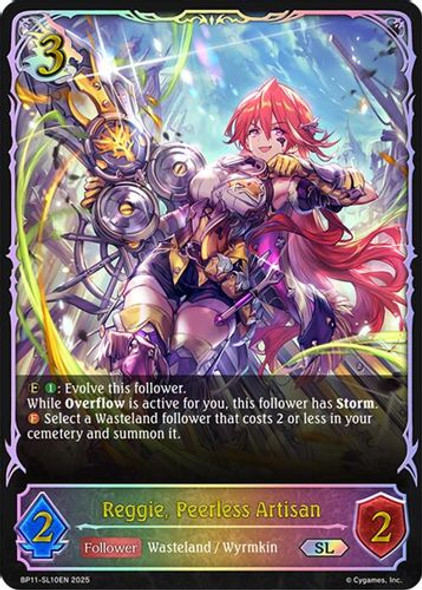 [BP11-SL10EN](SL) Reggie, Peerless Artisan (Super Legendary)