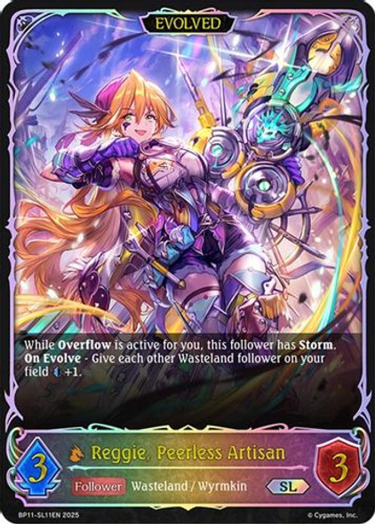 [BP11-SL11EN](SL) Reggie, Peerless Artisan (Evolved) (Super Legendary)