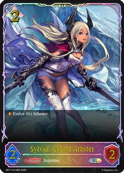 [BP11-SL19EN](SL) Sylvia, Grand Arbiter (Super Legendary)