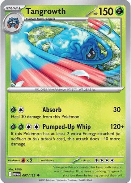 |ME01|[MEG-007/132](UC) Tangrowth {Reverse Holo}