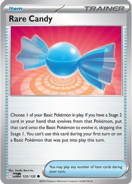 |ME01|[MEG-125/132](C) Rare Candy {Reverse Holo}