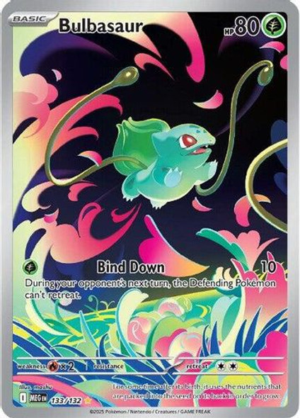 |ME01|[MEG-133/132](GR) Bulbasaur {Holo}